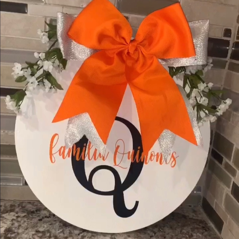 Custom wood home signs